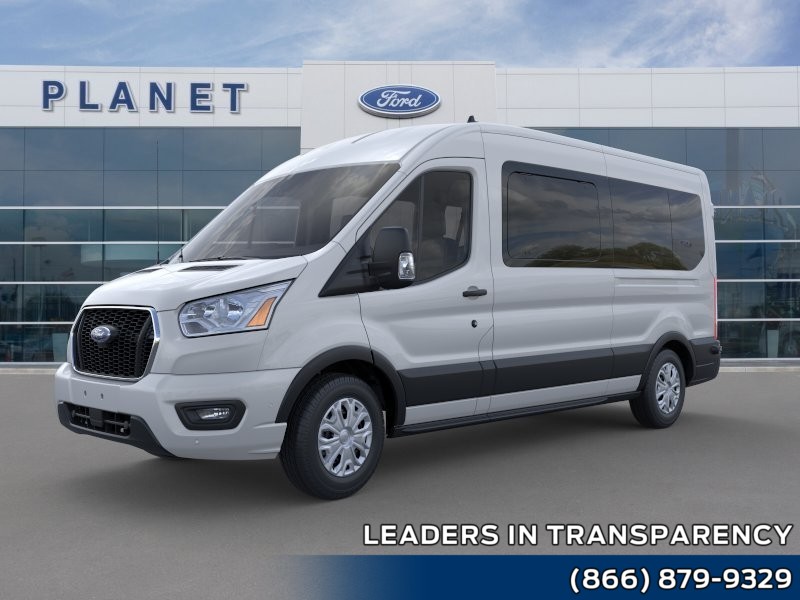 The 2024 Ford Transit Passenger Wagon T-350 148 Med Roof XLT RWD photos
