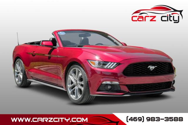 2015 Ford Mustang EcoBoost Premium Convertible 2 photo
