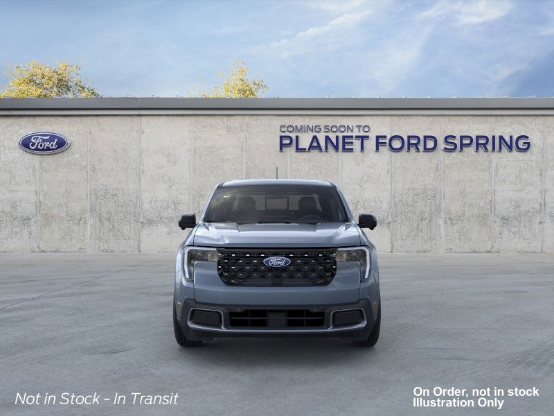 2025 Ford Maverick LARIAT Azure Gray Metallic Tri-Coat at Planet Ford
