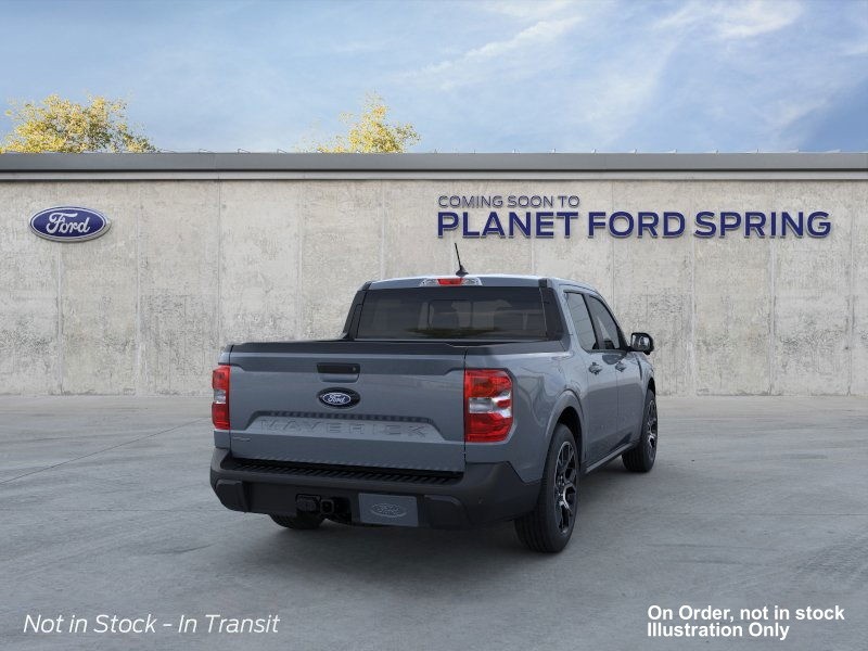 2025 Ford Maverick LARIAT Azure Gray Metallic Tri-Coat at Planet Ford