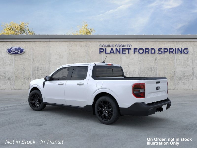 2025 Ford Maverick LARIAT Space White Metallic at Planet Ford