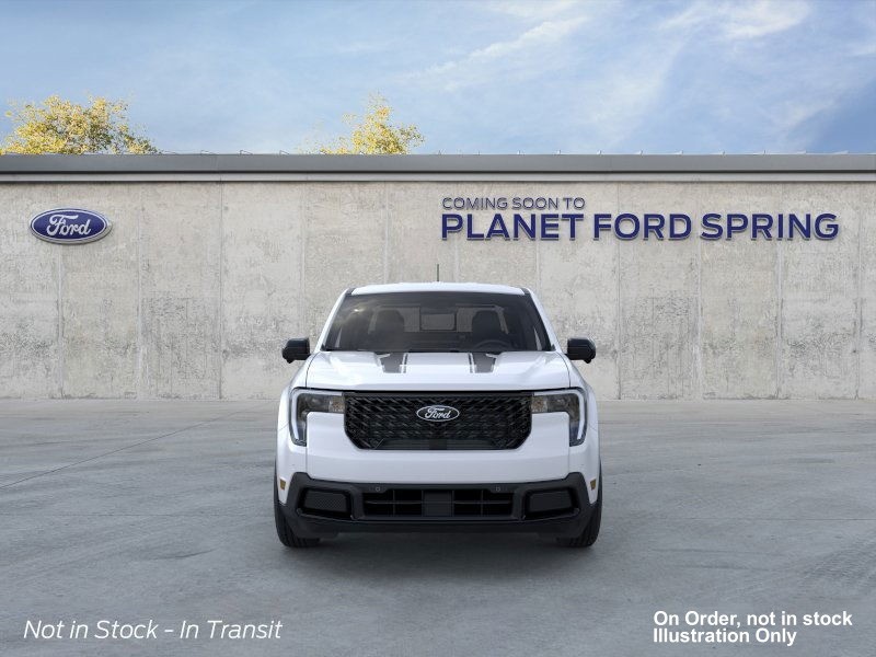 2025 Ford Maverick LARIAT Space White Metallic at Planet Ford