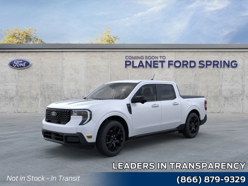 2025 Ford Maverick LARIAT Space White Metallic at Planet Ford