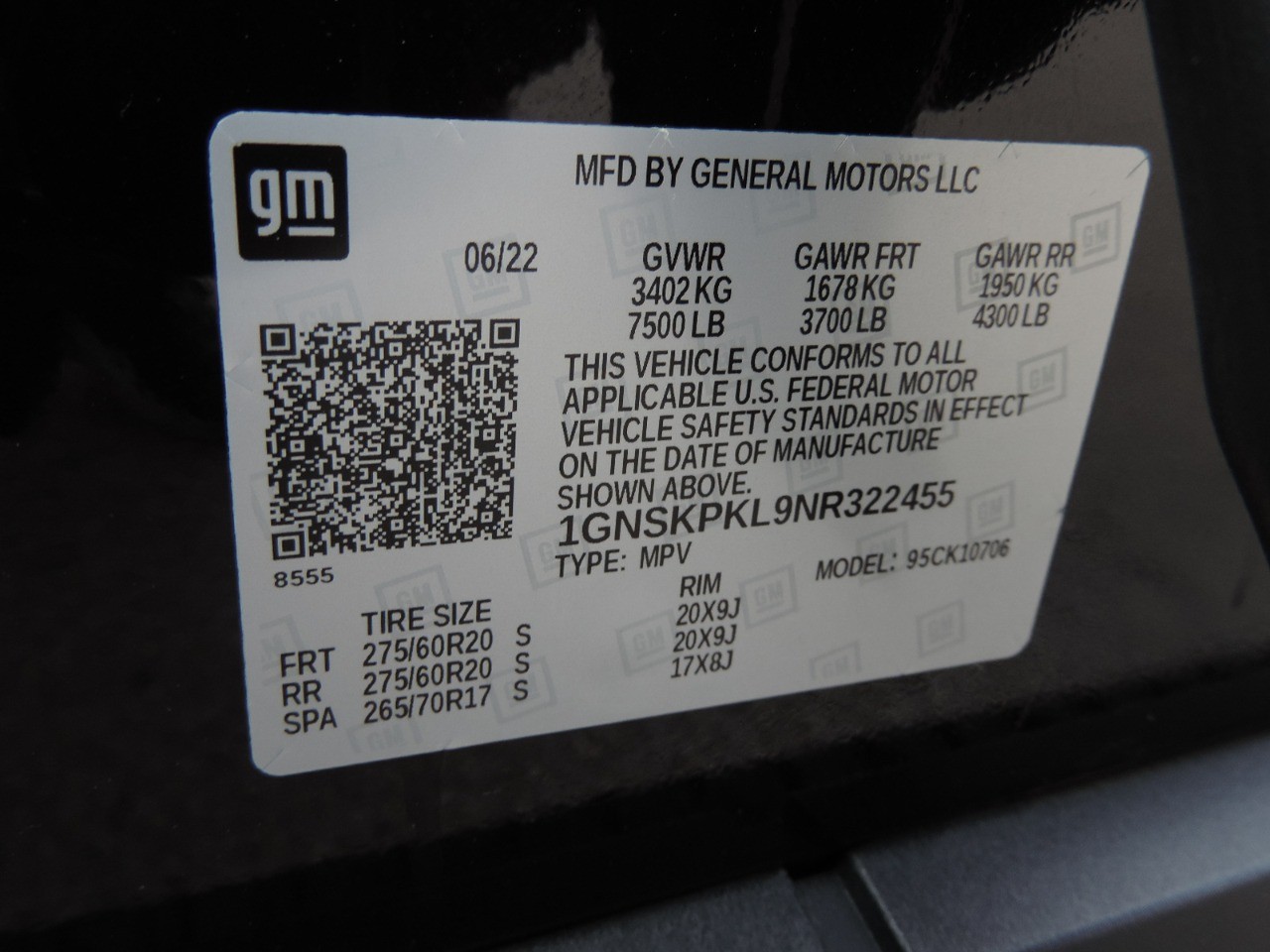 2022 Chevrolet Tahoe 4WD 4dr Z71 photo