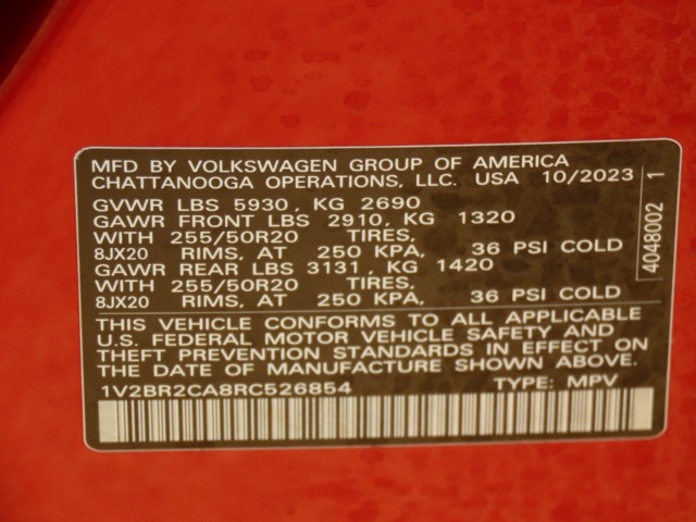 2024 Volkswagen Atlas 2.0T SEL 4MOTION photo
