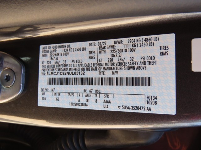 2022 Lincoln Corsair Standard FWD photo
