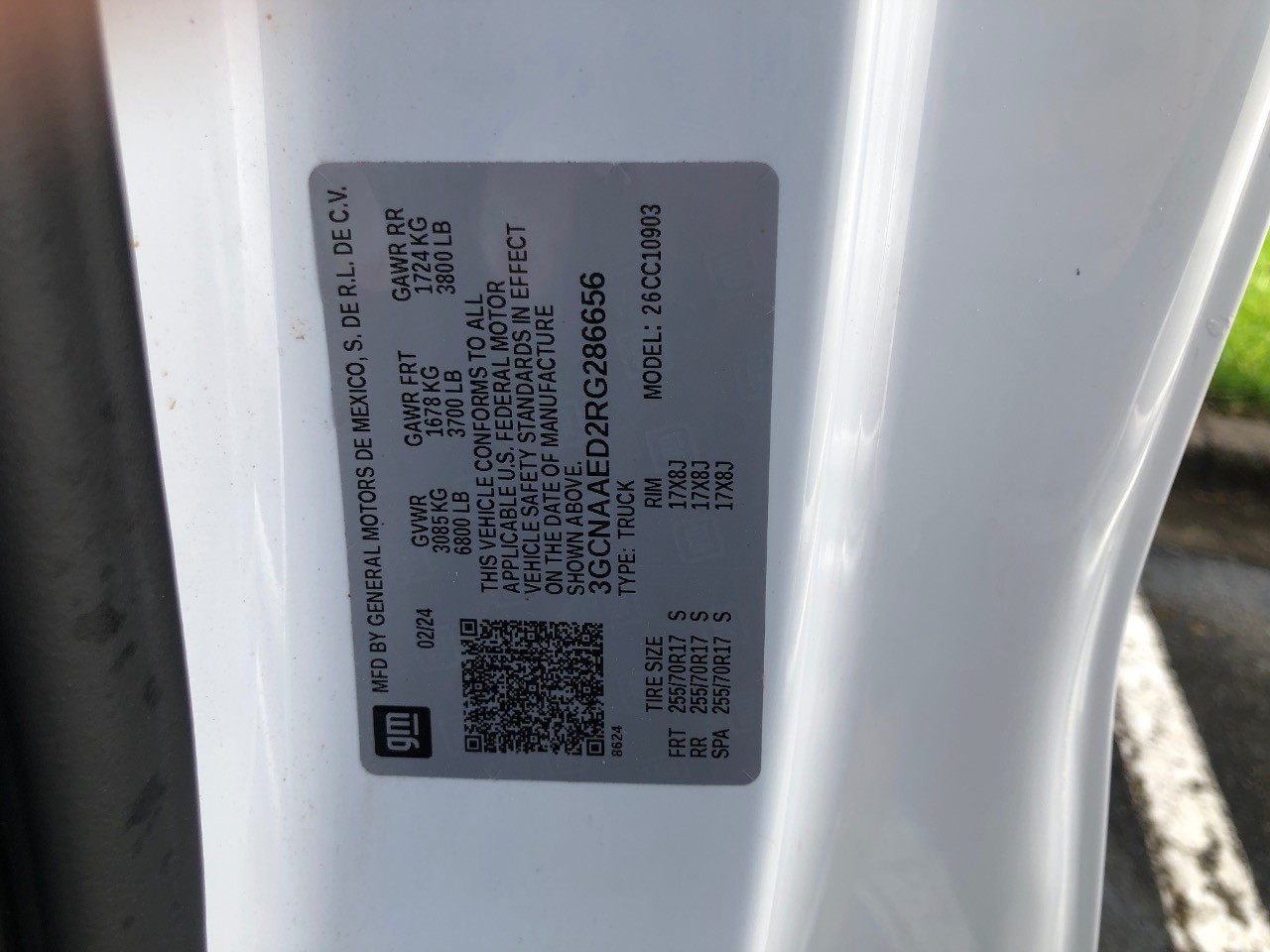 2024 Chevrolet Silverado 1500 2WD Reg Cab 140 Work Truck photo