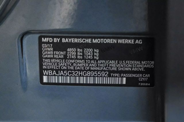 2017 BMW 5-Series 530i Sedan 4D photo