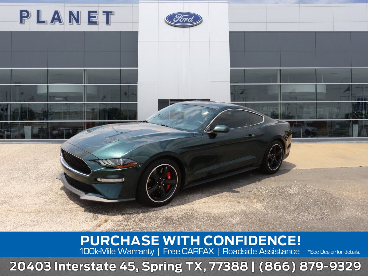 used 2019 Ford Mustang car, priced at $37,999