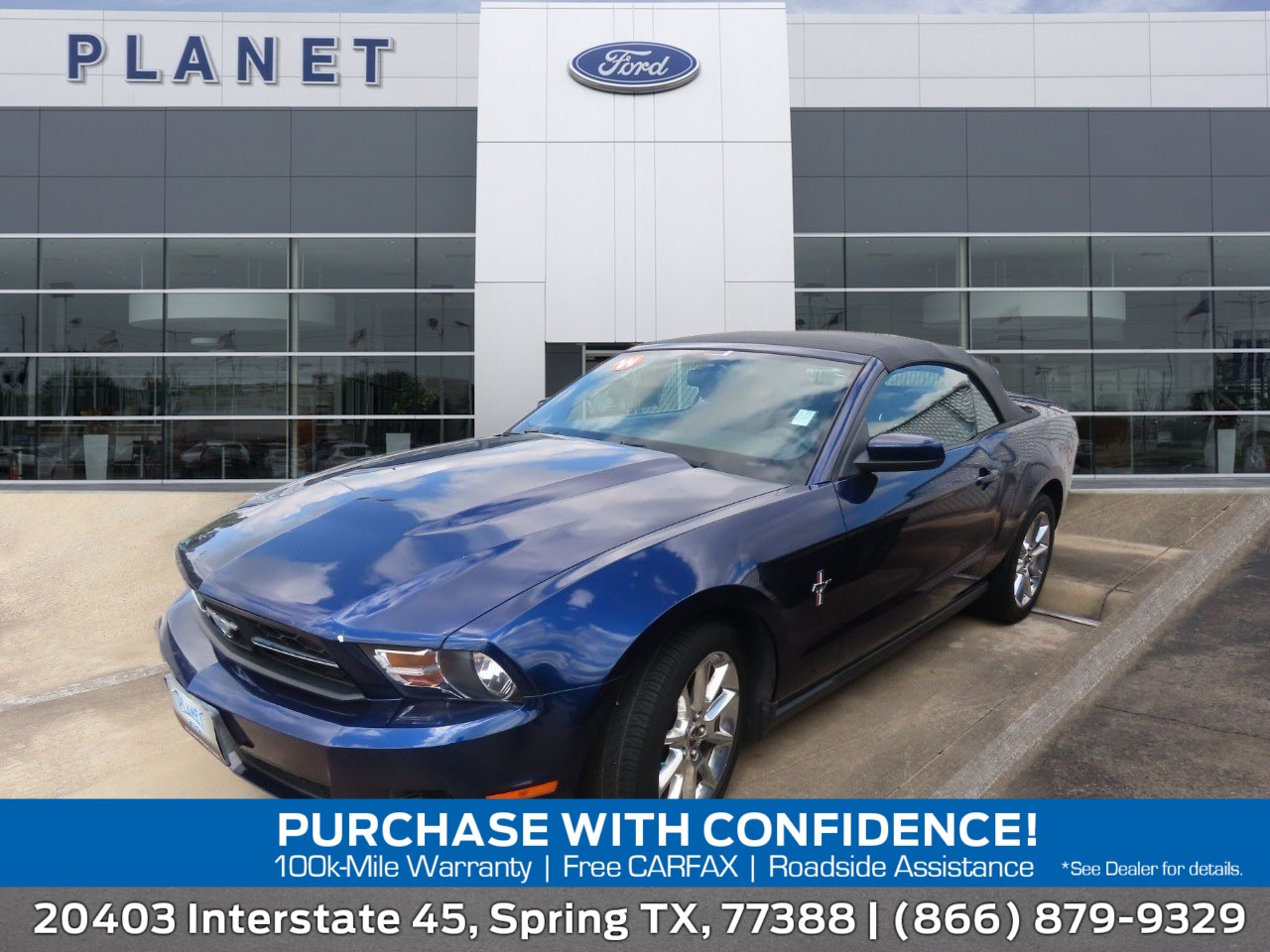 used 2010 Ford Mustang car, priced at $13,999