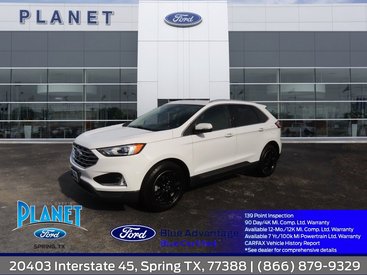 used 2020 Ford Edge car, priced at $16,999