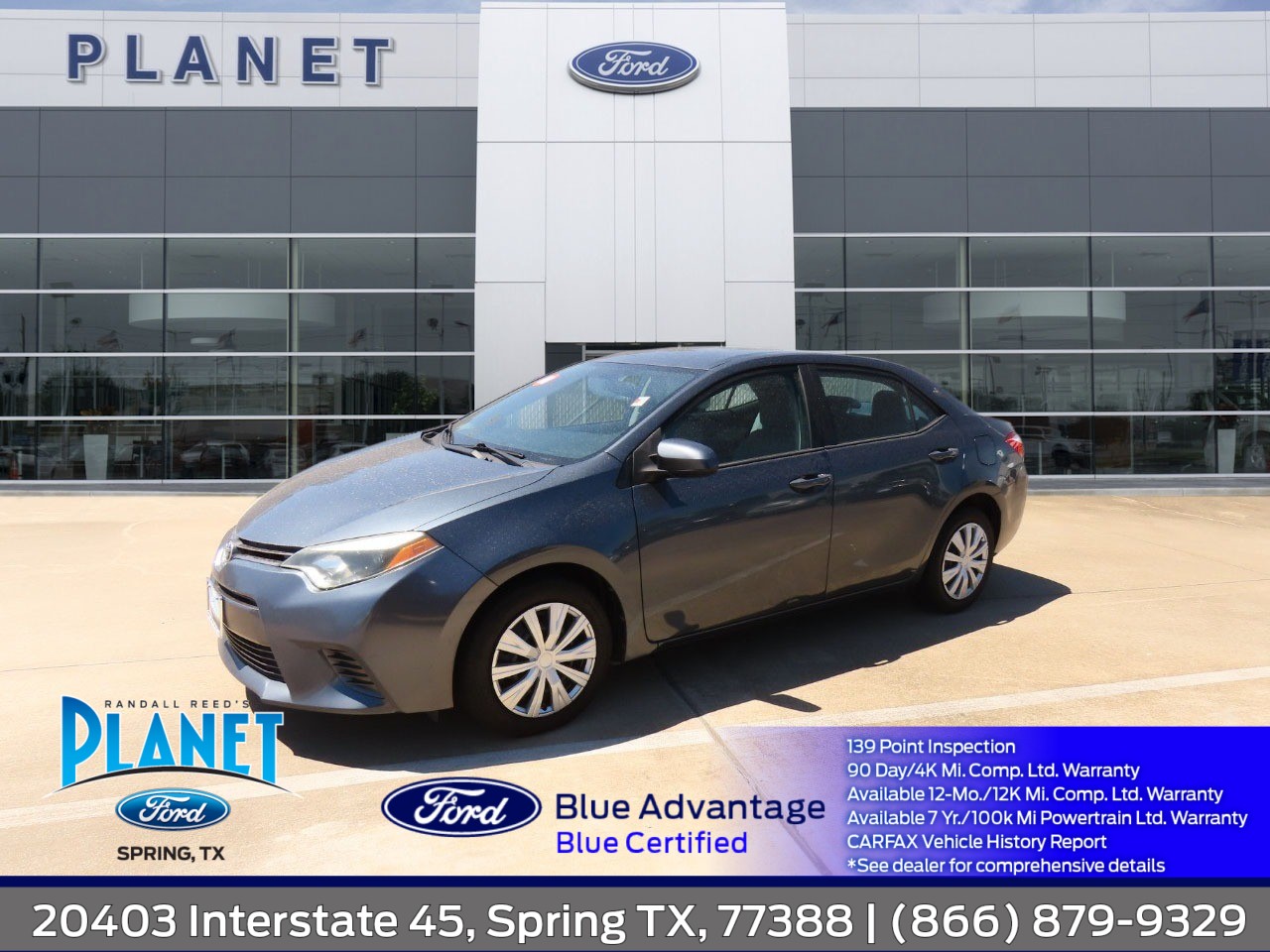 used 2015 Toyota Corolla car, priced at $13,999