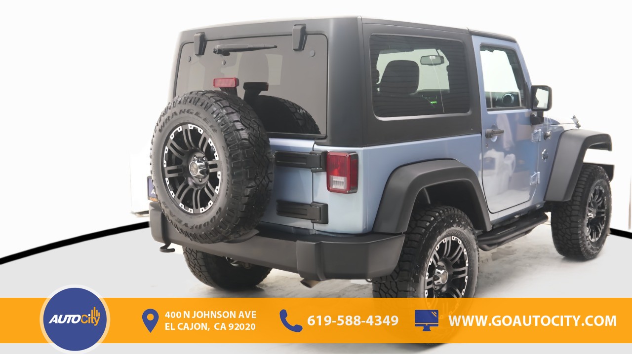 used 2015 Jeep Wrangler car, priced at $17,500