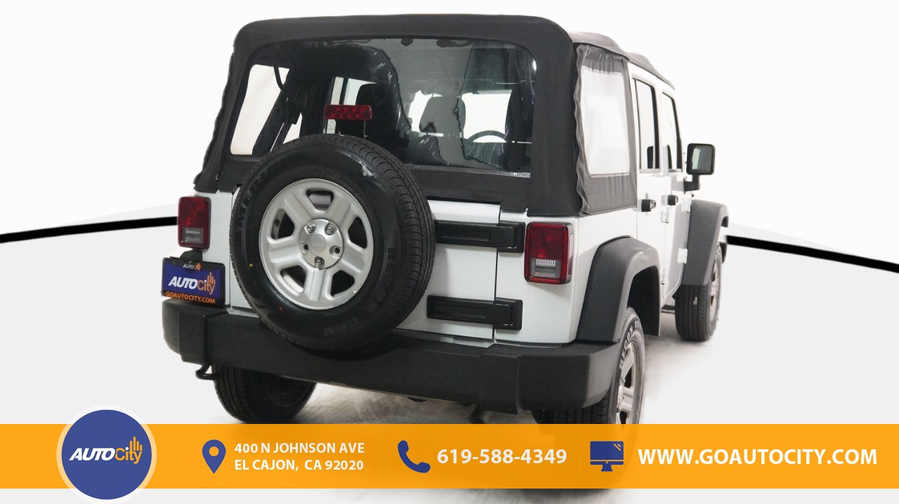 used 2016 Jeep Wrangler Unlimited car, priced at $22,900