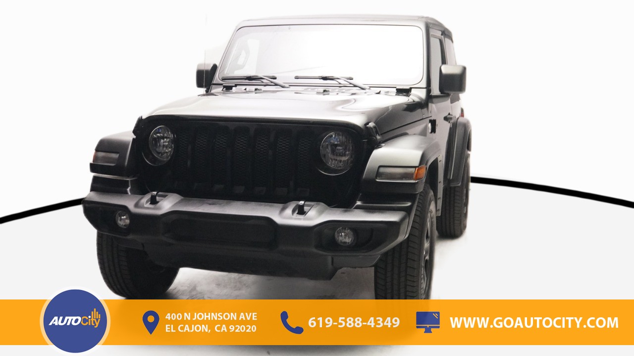 used 2020 Jeep Wrangler car, priced at $25,500