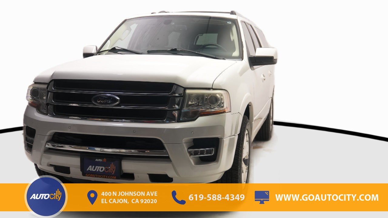 used 2015 Ford Expedition EL car, priced at $14,900