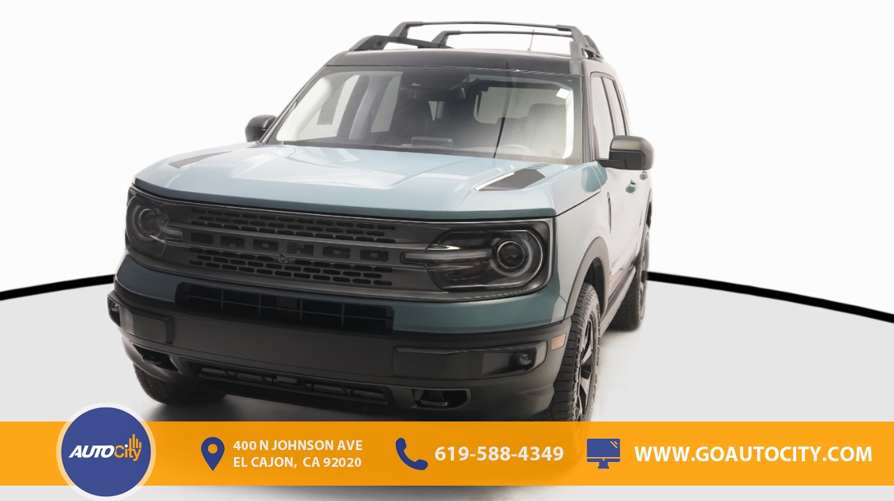 used 2021 Ford Bronco Sport car, priced at $31,500