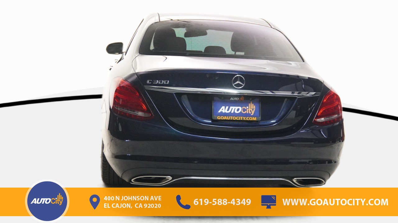 used 2017 Mercedes-Benz C-Class car, priced at $22,500