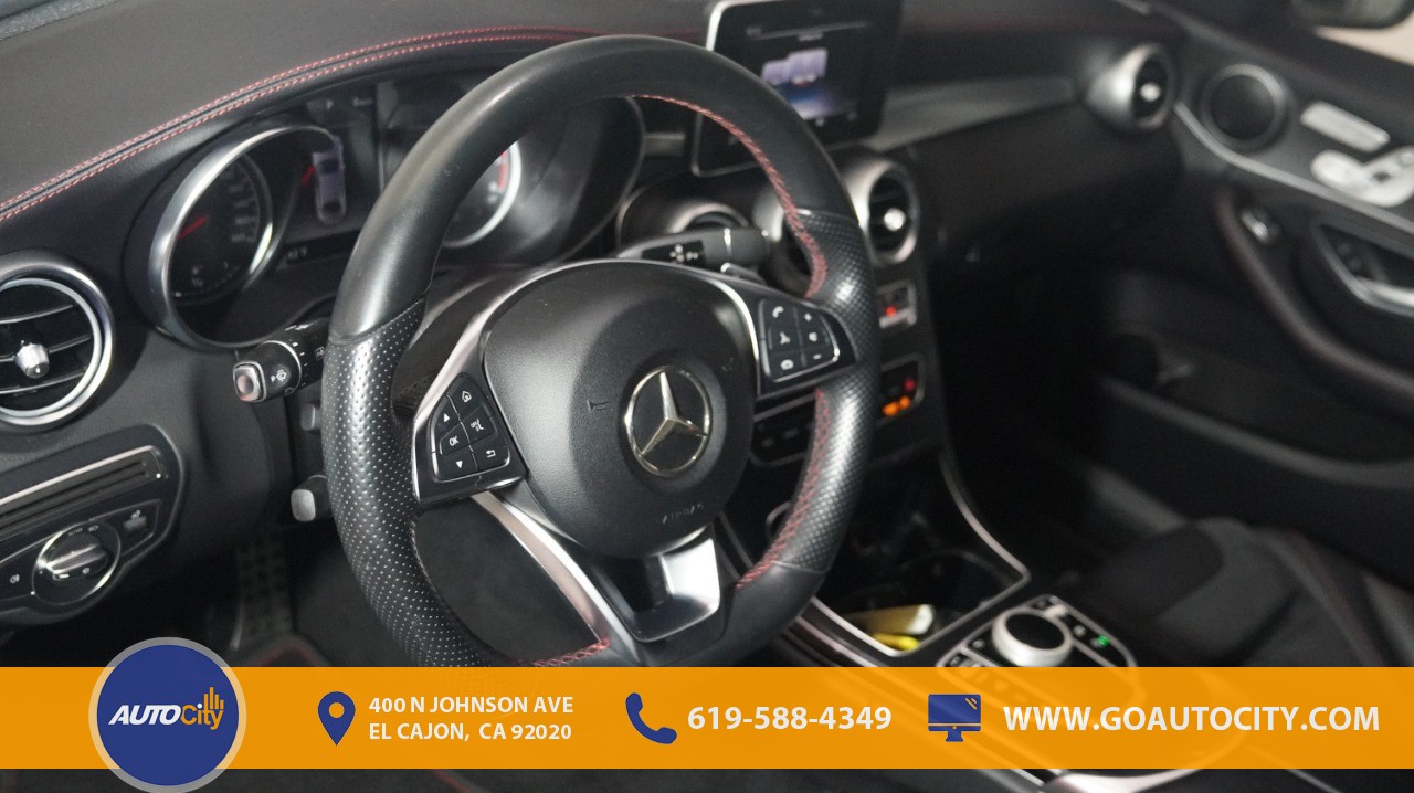 used 2018 Mercedes-Benz C-Class car, priced at $29,500