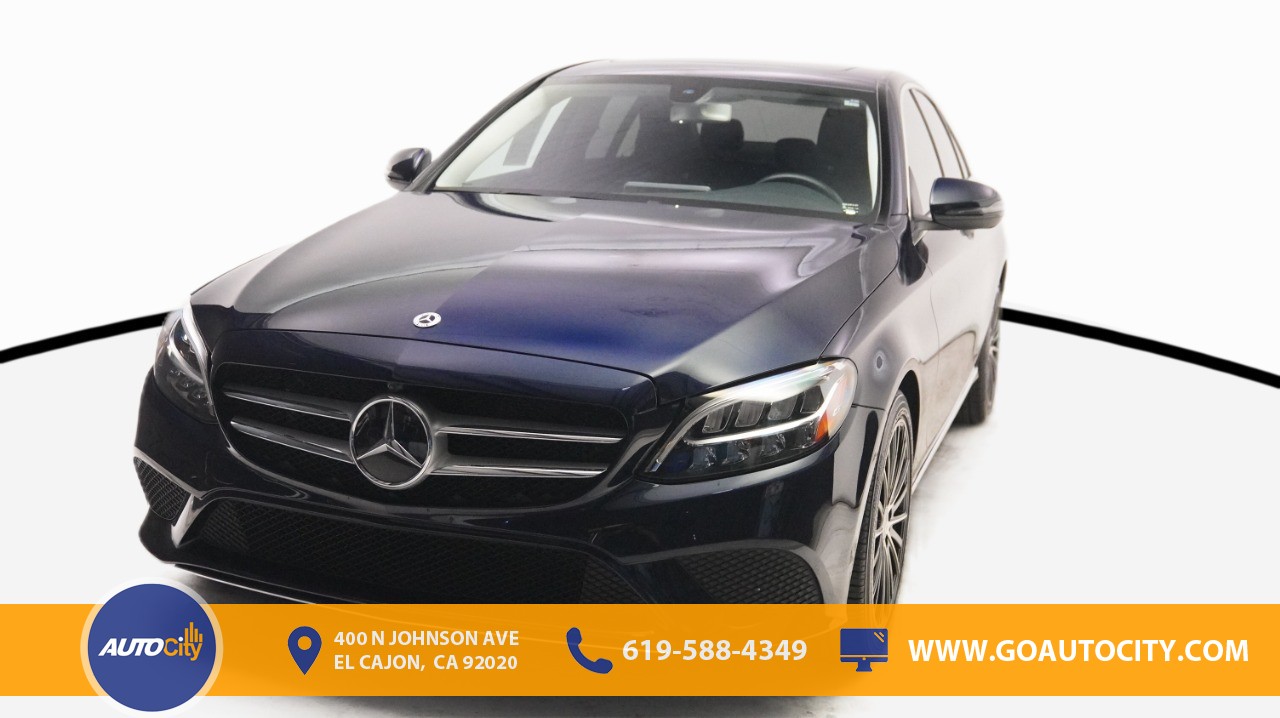 used 2019 Mercedes-Benz C-Class car, priced at $23,450