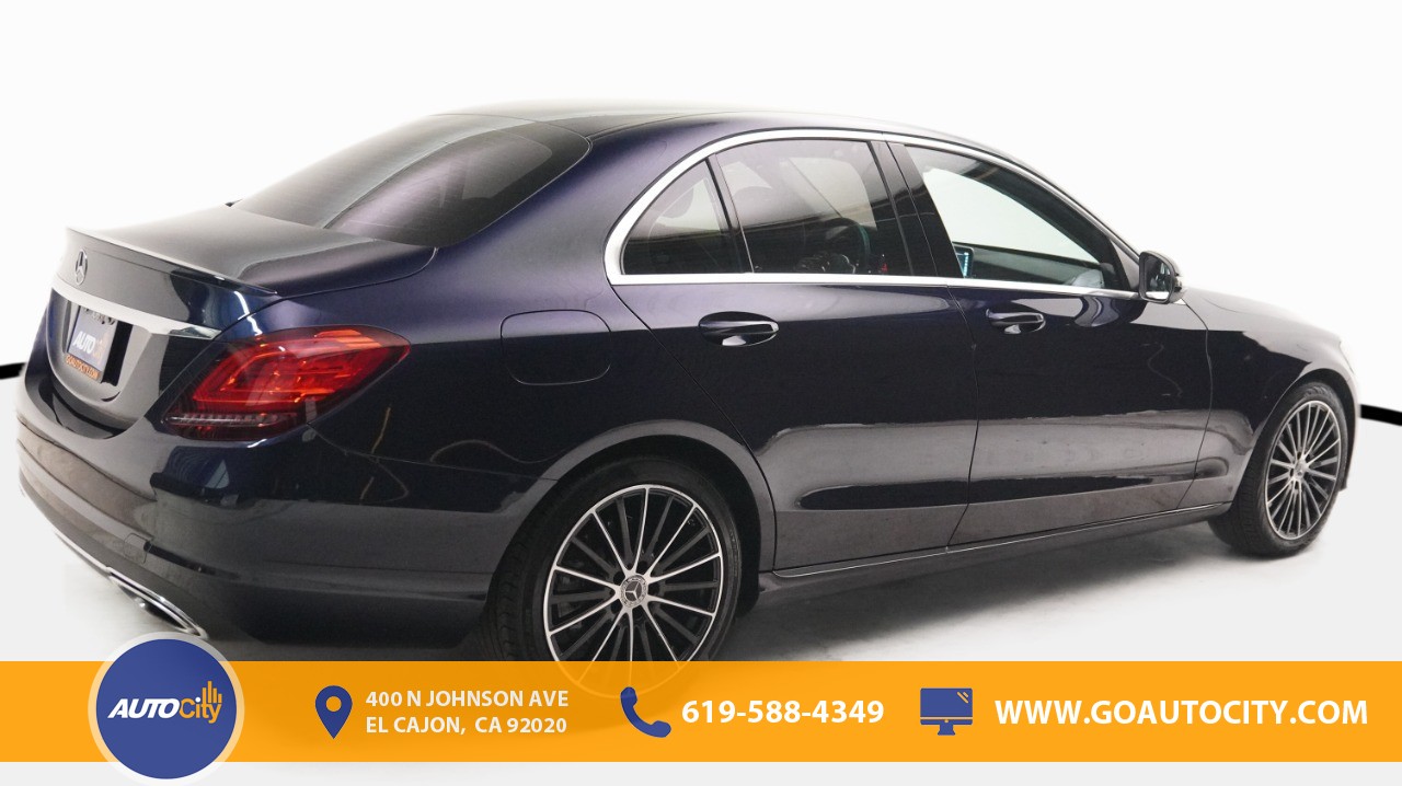 used 2019 Mercedes-Benz C-Class car, priced at $24,500