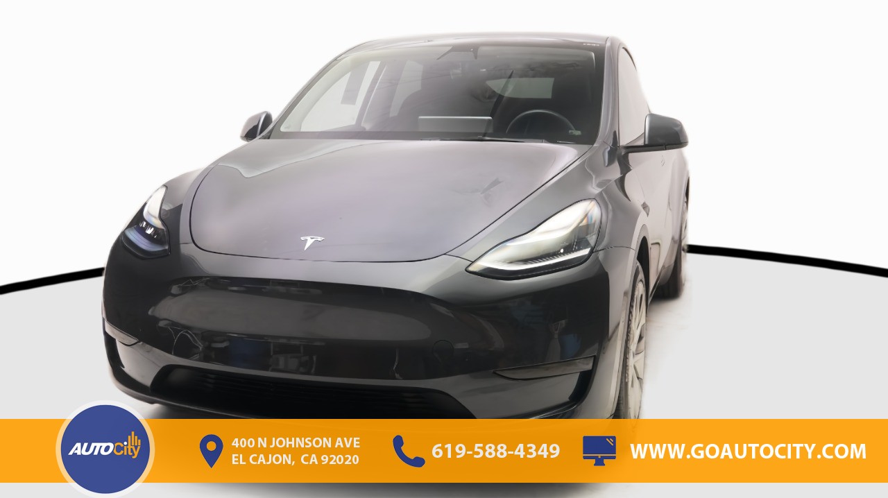 used 2021 Tesla Model Y car, priced at $27,900