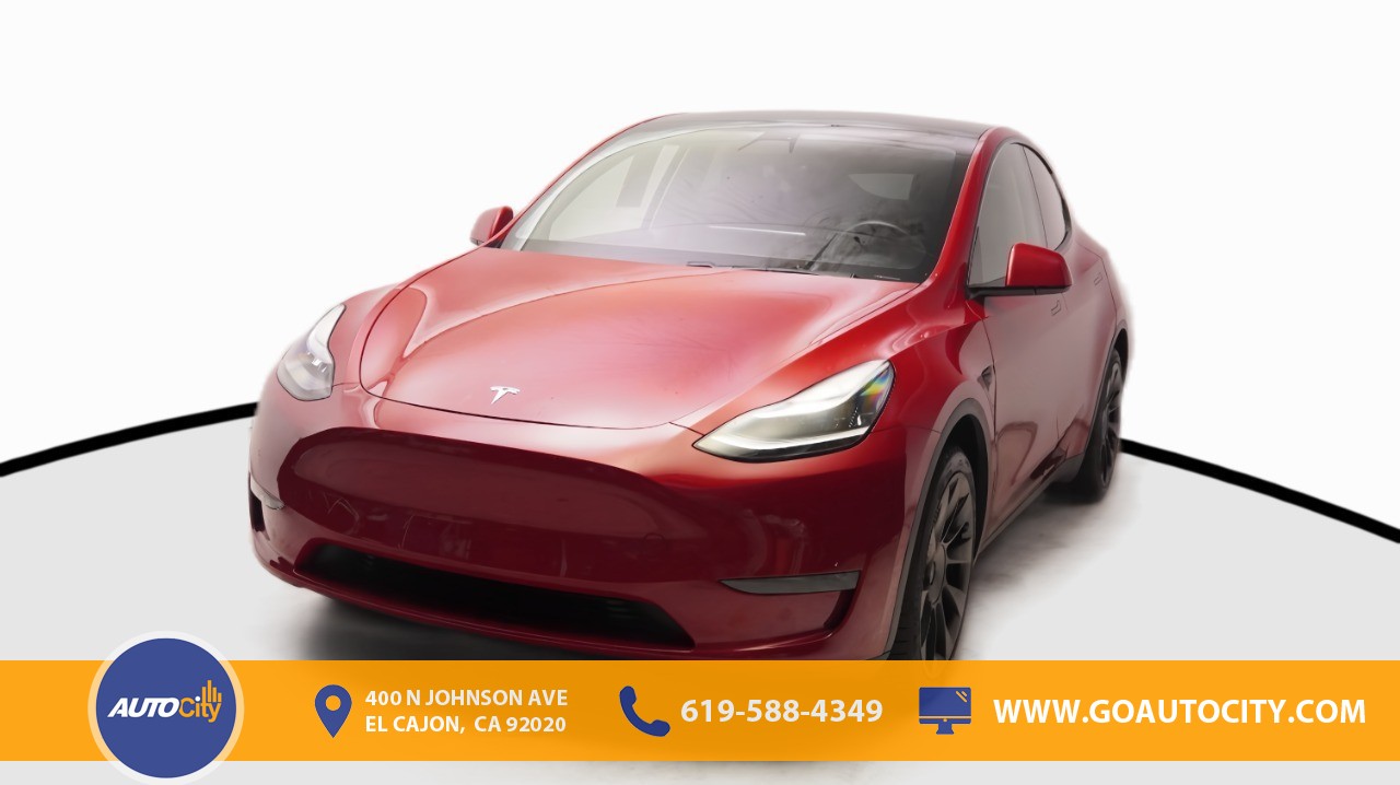 used 2020 Tesla Model Y car, priced at $29,950