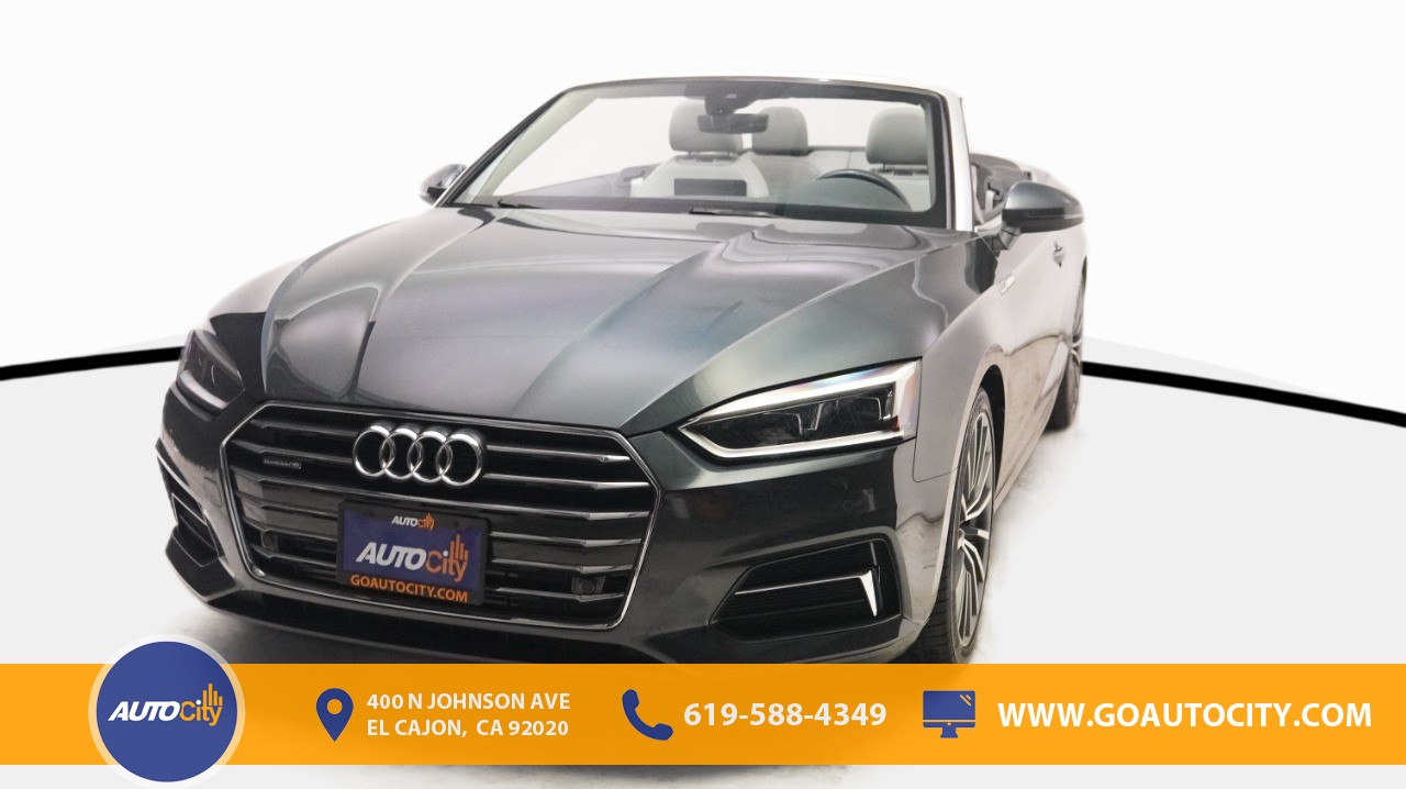 used 2018 Audi A5 Cabriolet car, priced at $29,950