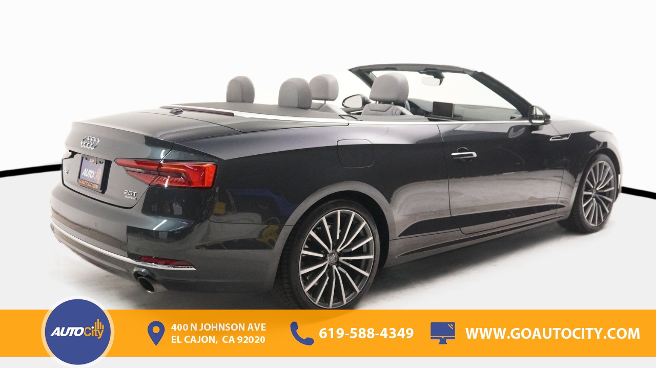 used 2018 Audi A5 Cabriolet car, priced at $29,950