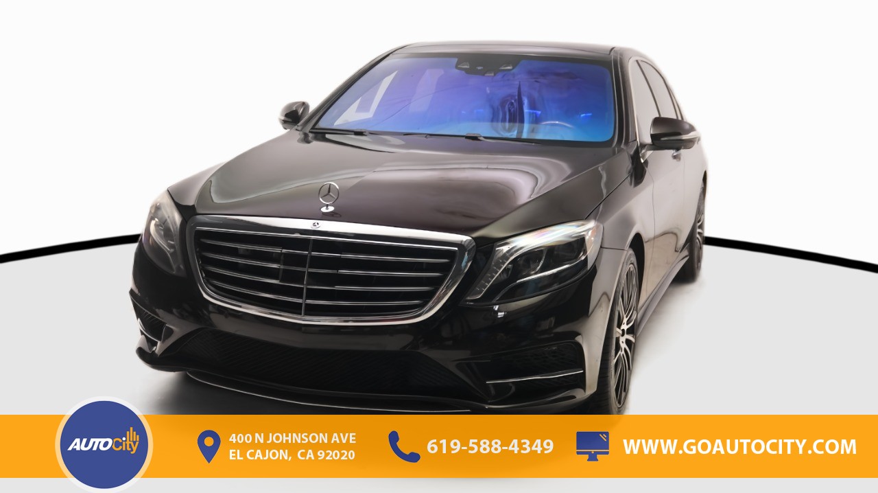 used 2015 Mercedes-Benz S-Class car, priced at $25,500
