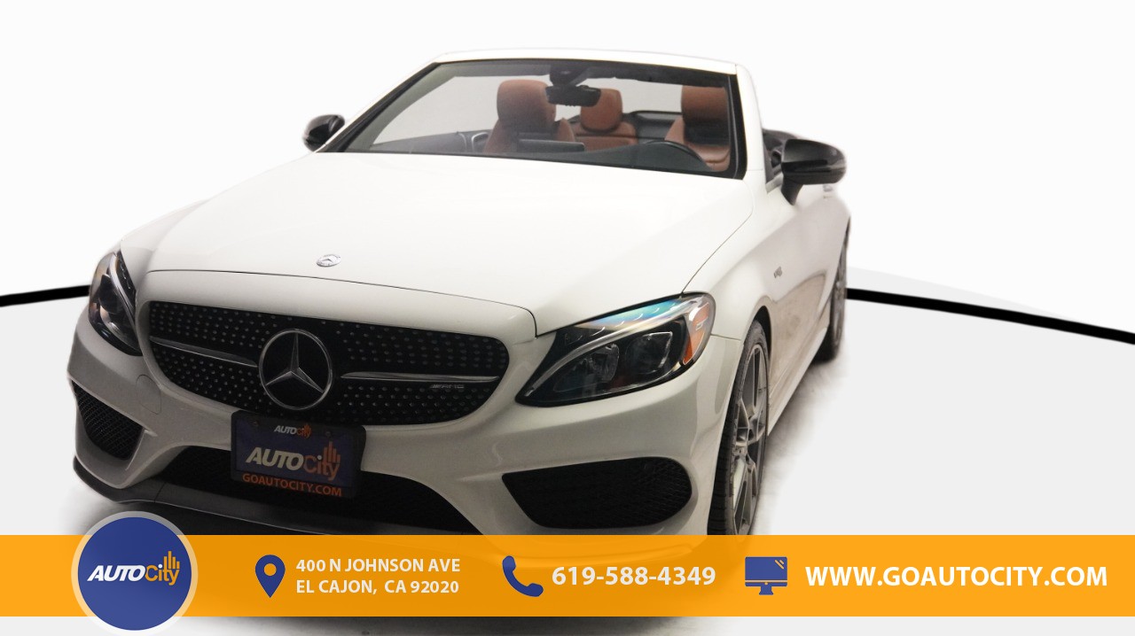 used 2017 Mercedes-Benz C-Class car, priced at $30,500