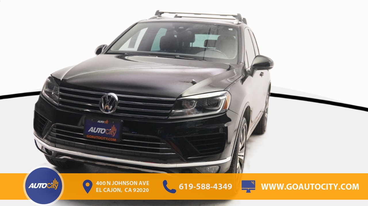 used 2017 Volkswagen Touareg car, priced at $21,500