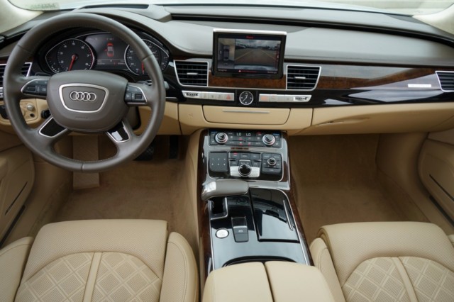 used 2015 Audi A8 L car, priced at $18,800