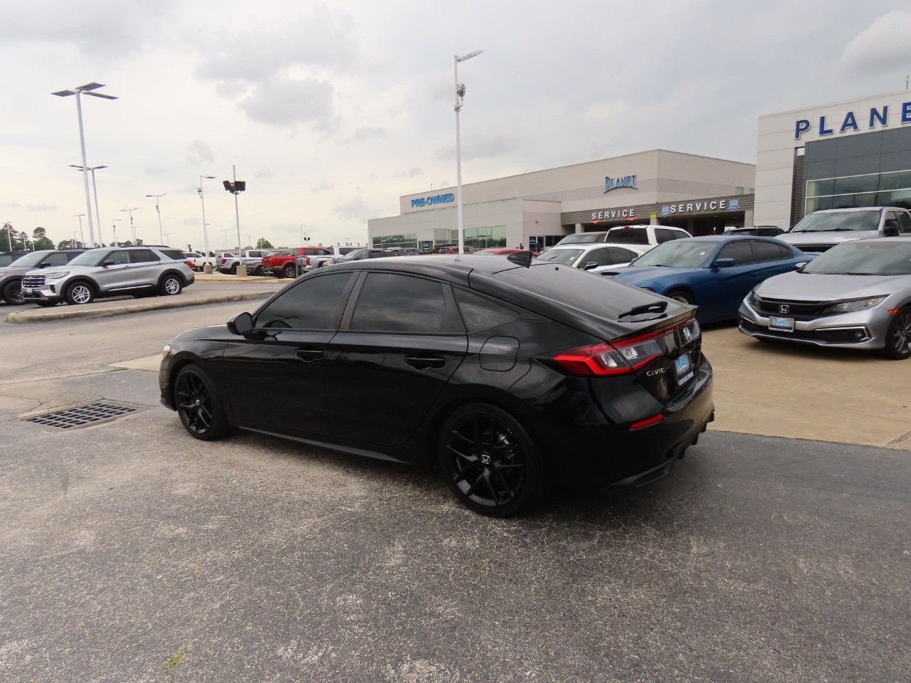 used 2022 Honda Civic Hatchback car, priced at $23,999