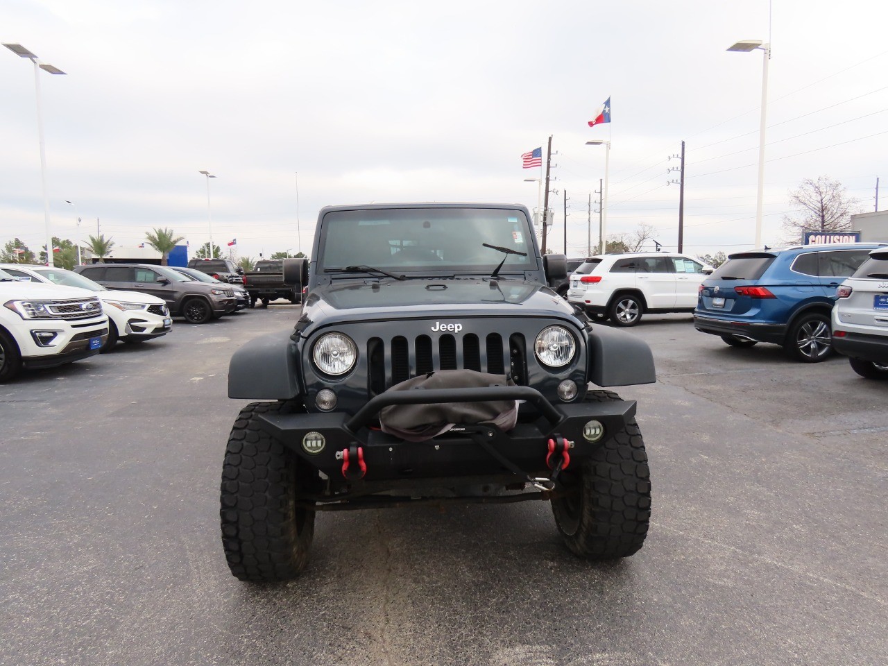 used 2016 Jeep Wrangler Unlimited car, priced at $20,999