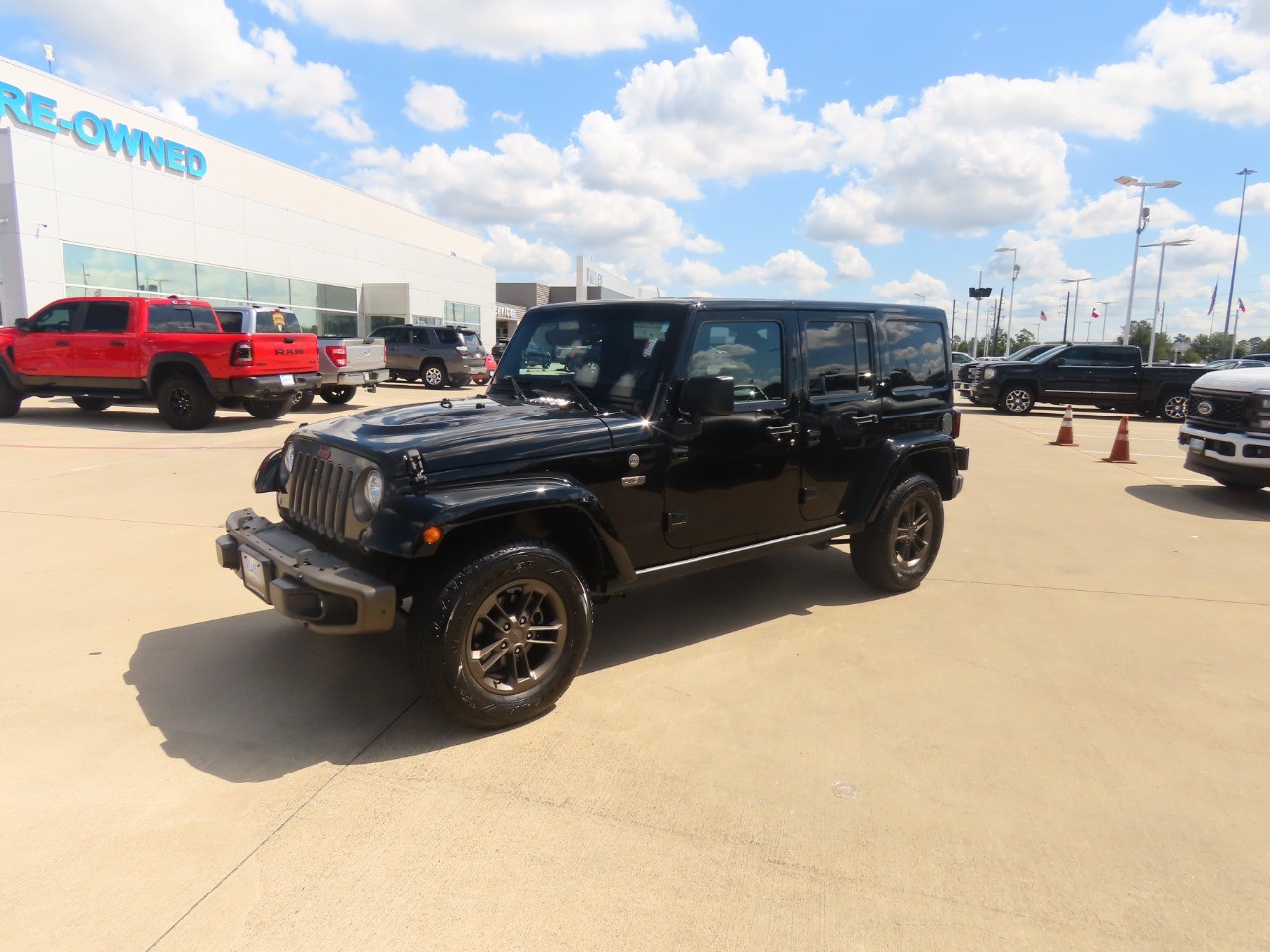 used 2017 Jeep Wrangler Unlimited car, priced at $25,999