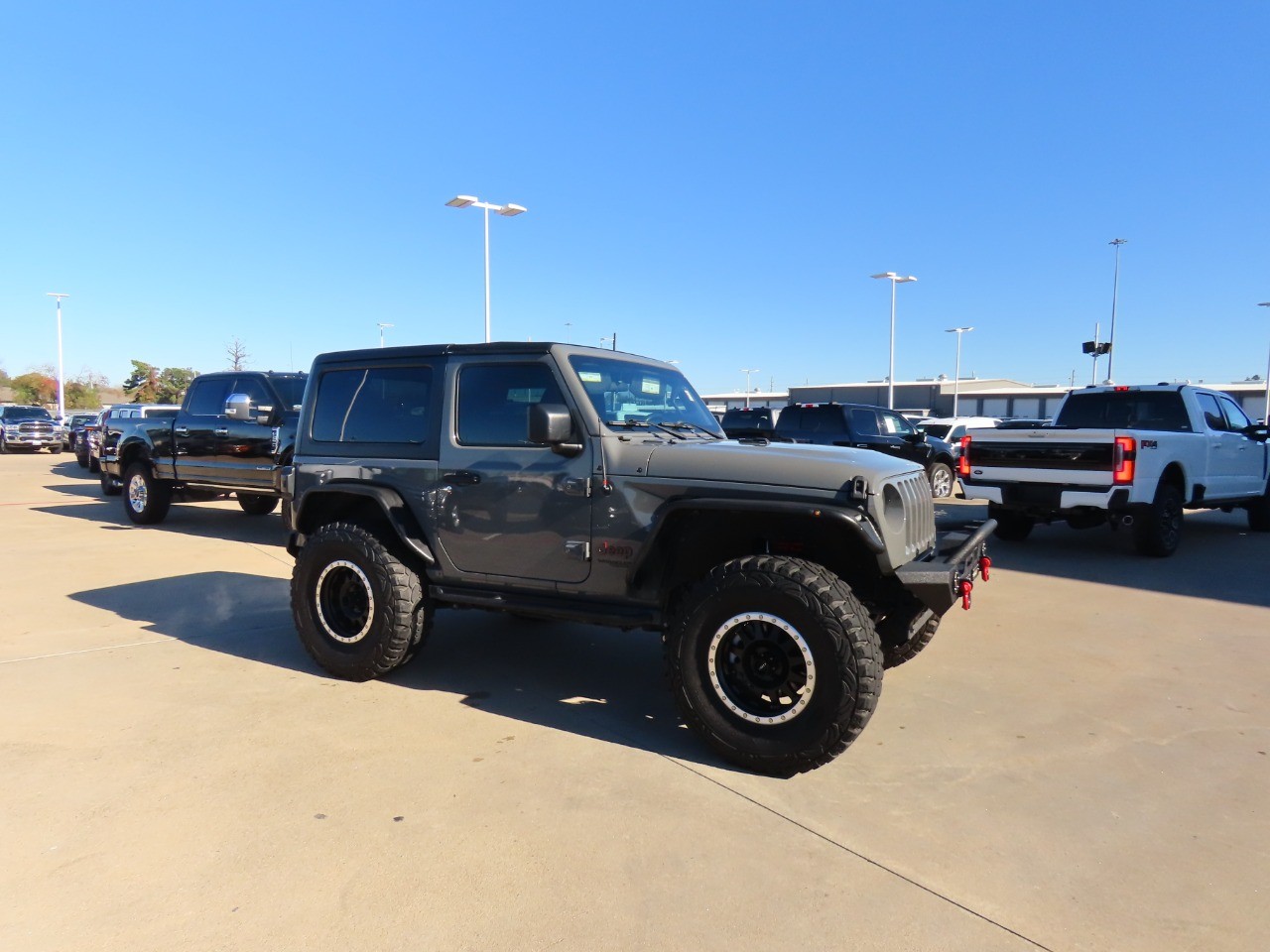 used 2021 Jeep Wrangler car, priced at $27,999