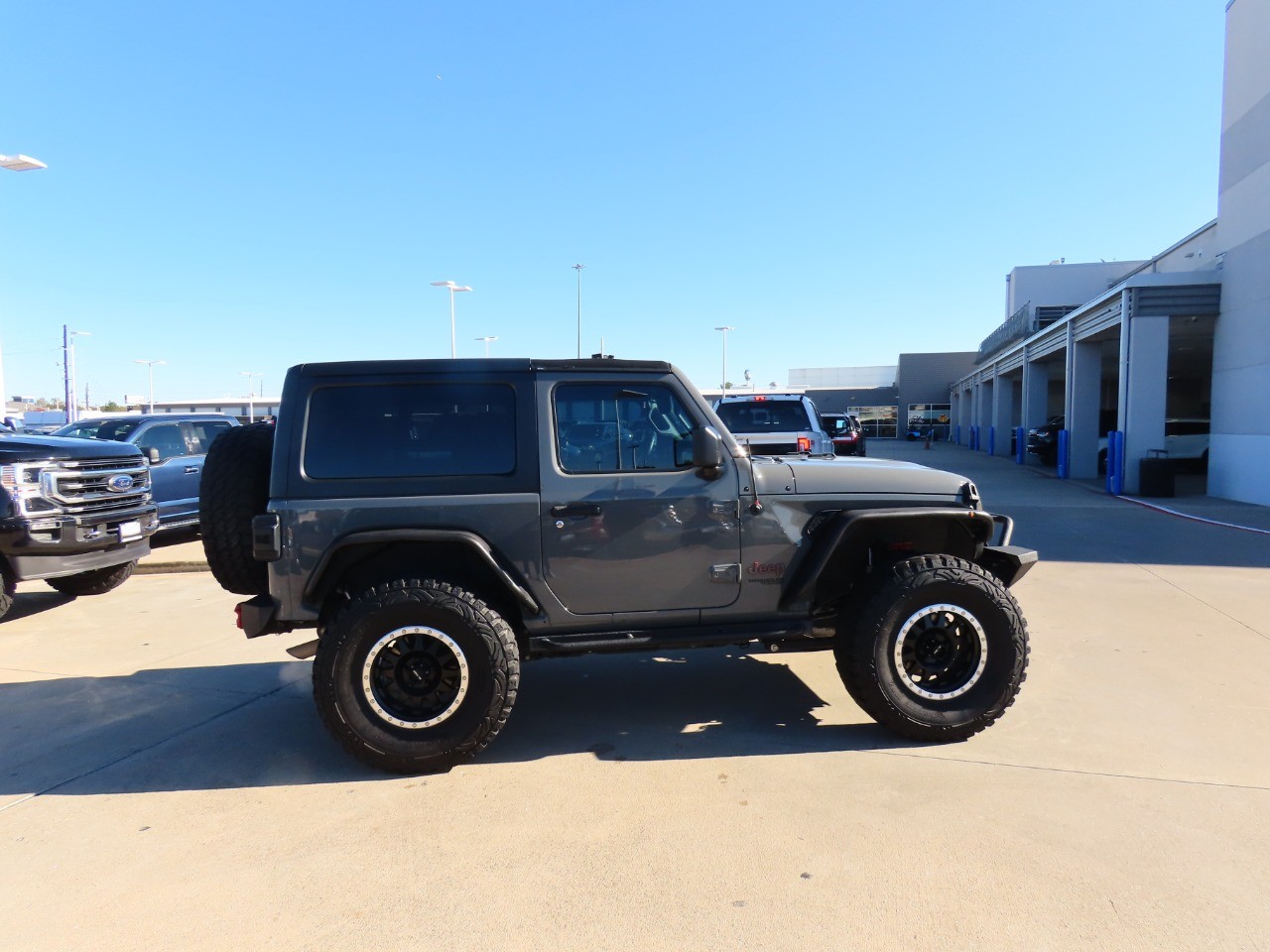 used 2021 Jeep Wrangler car, priced at $27,999