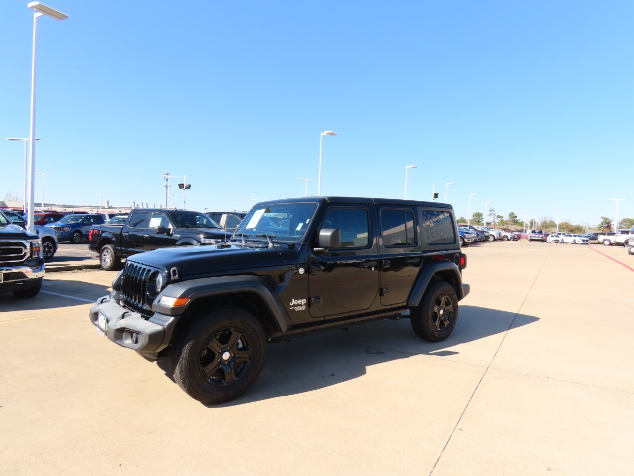 used 2019 Jeep Wrangler Unlimited car, priced at $23,999