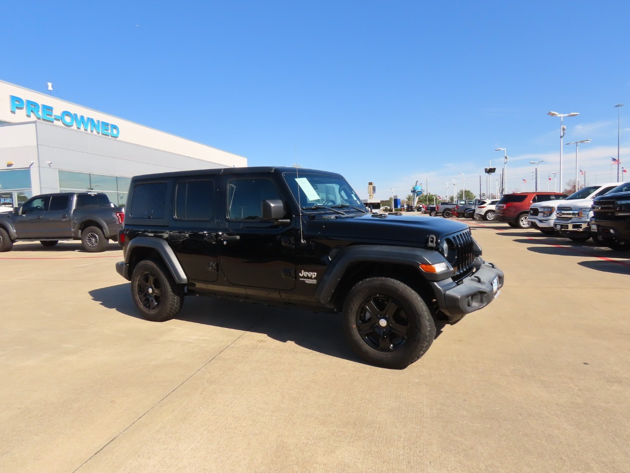 used 2019 Jeep Wrangler Unlimited car, priced at $23,999