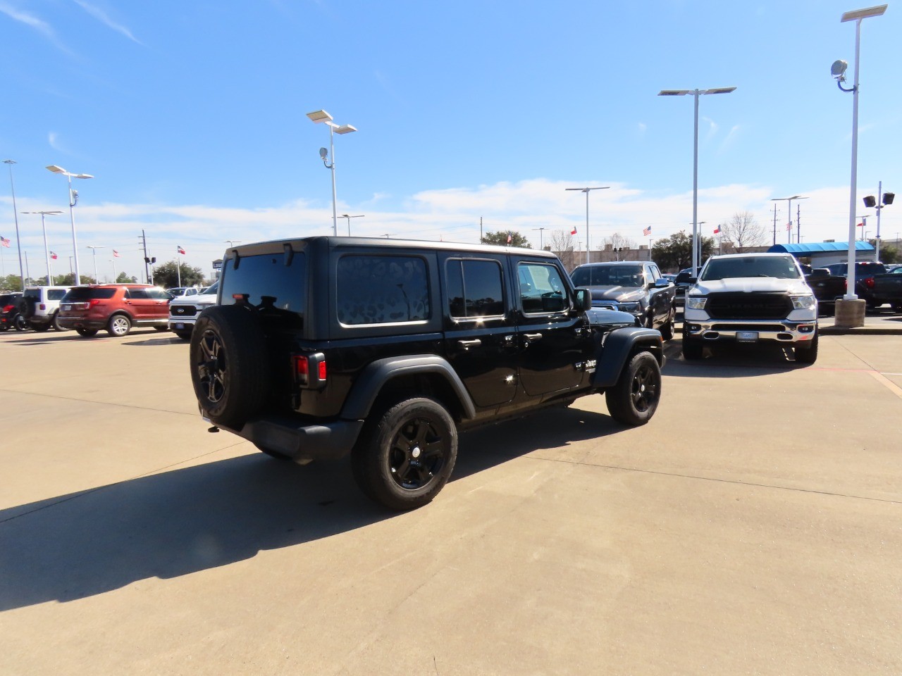 used 2019 Jeep Wrangler Unlimited car, priced at $23,999