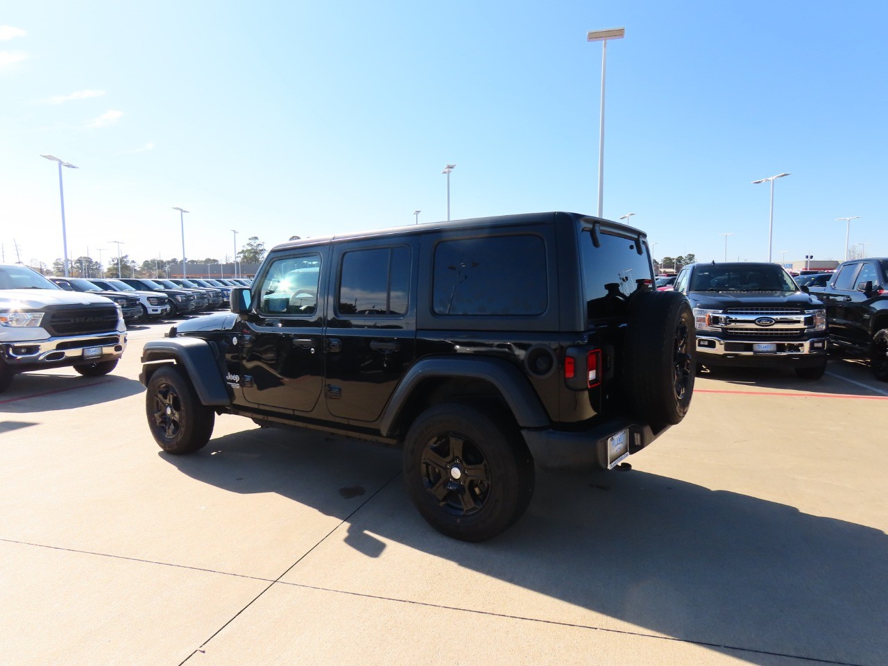 used 2019 Jeep Wrangler Unlimited car, priced at $23,999