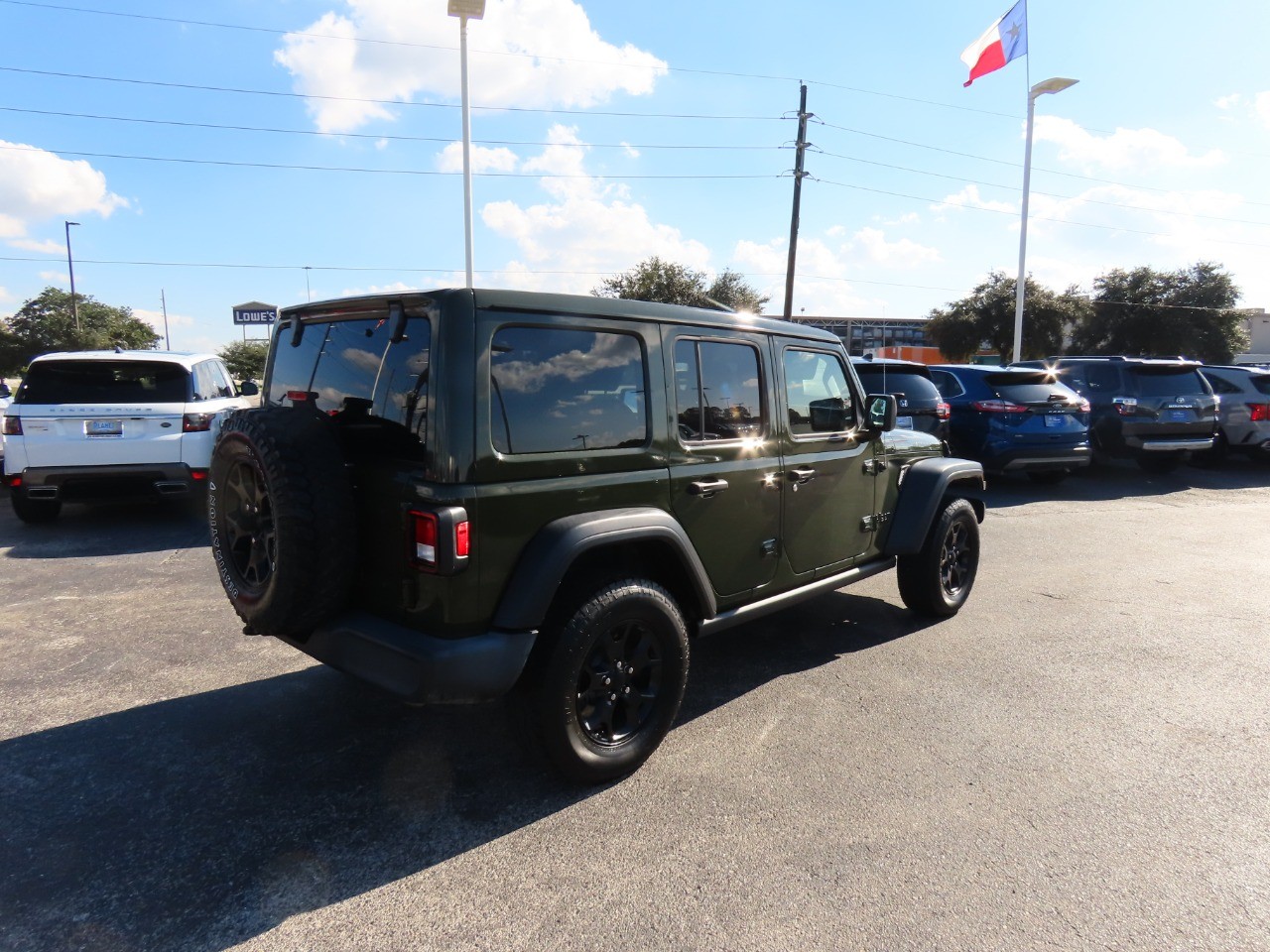 used 2021 Jeep Wrangler car, priced at $25,999