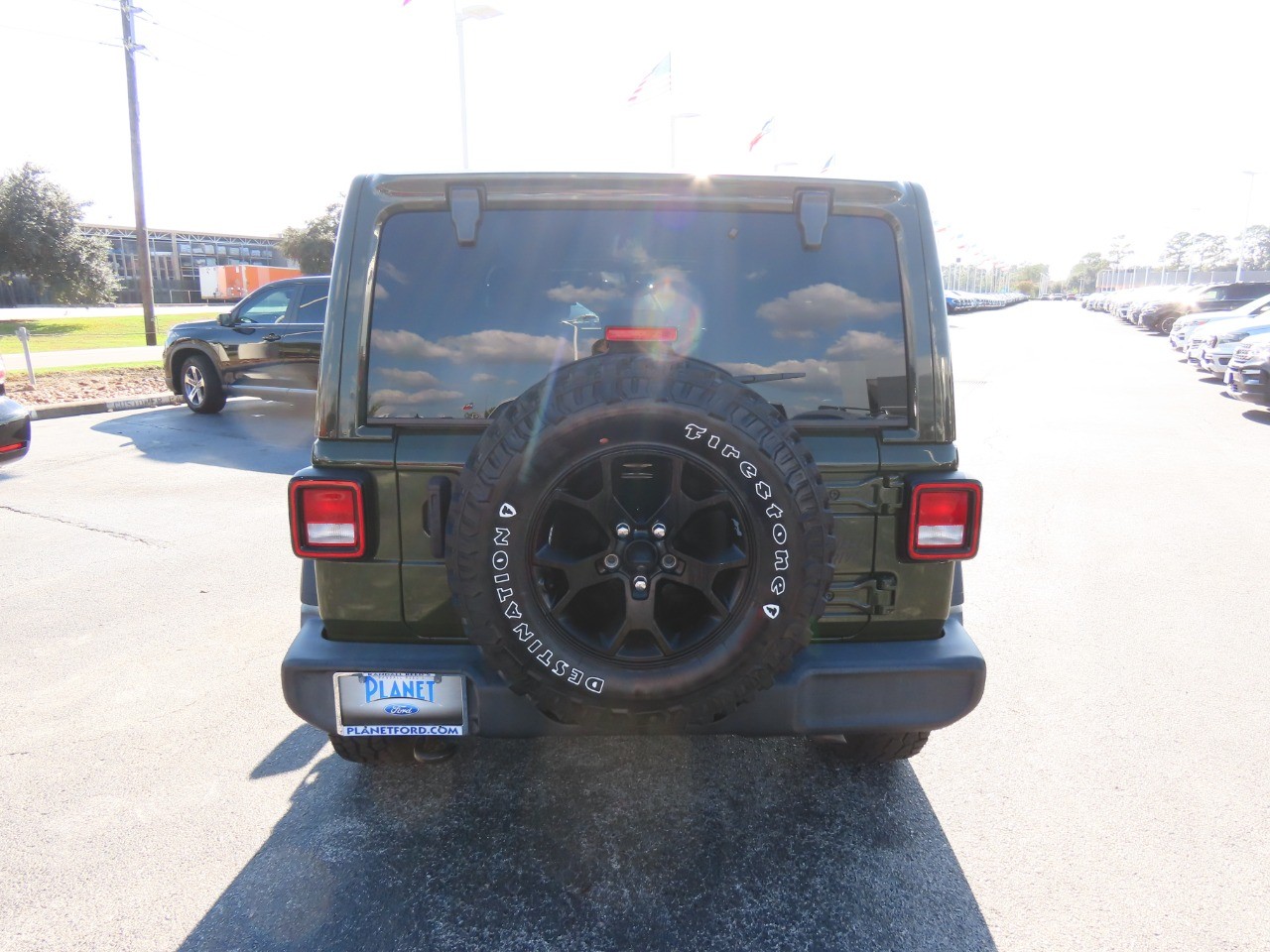 used 2021 Jeep Wrangler car, priced at $25,999