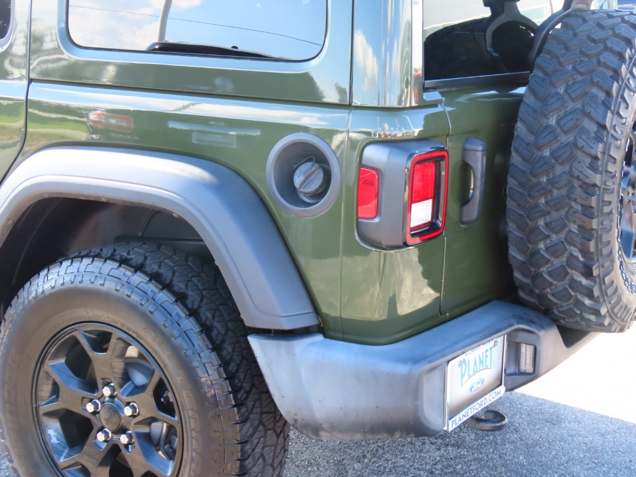 used 2021 Jeep Wrangler car, priced at $25,999