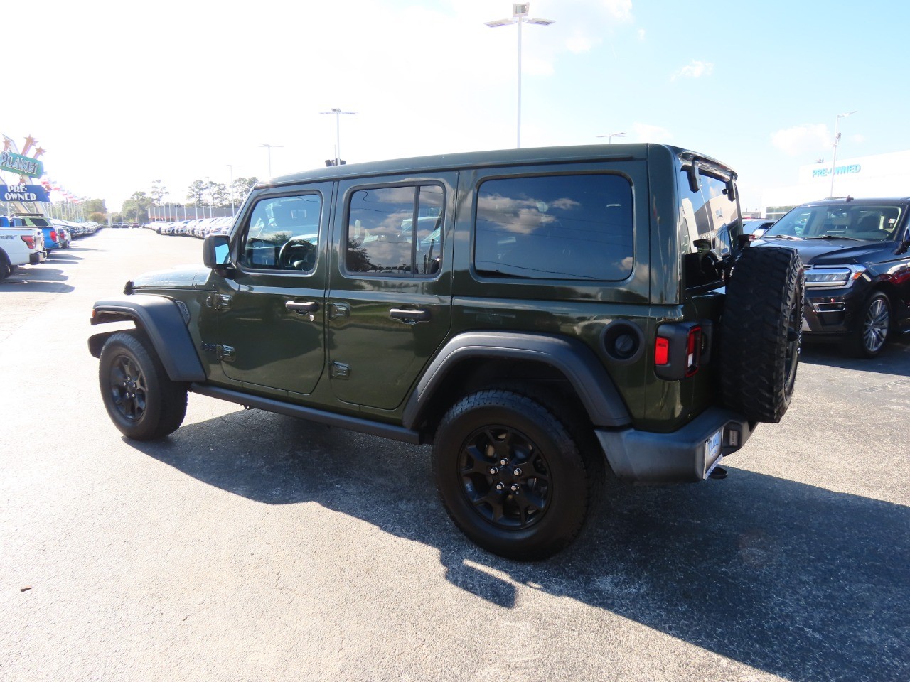 used 2021 Jeep Wrangler car, priced at $25,999