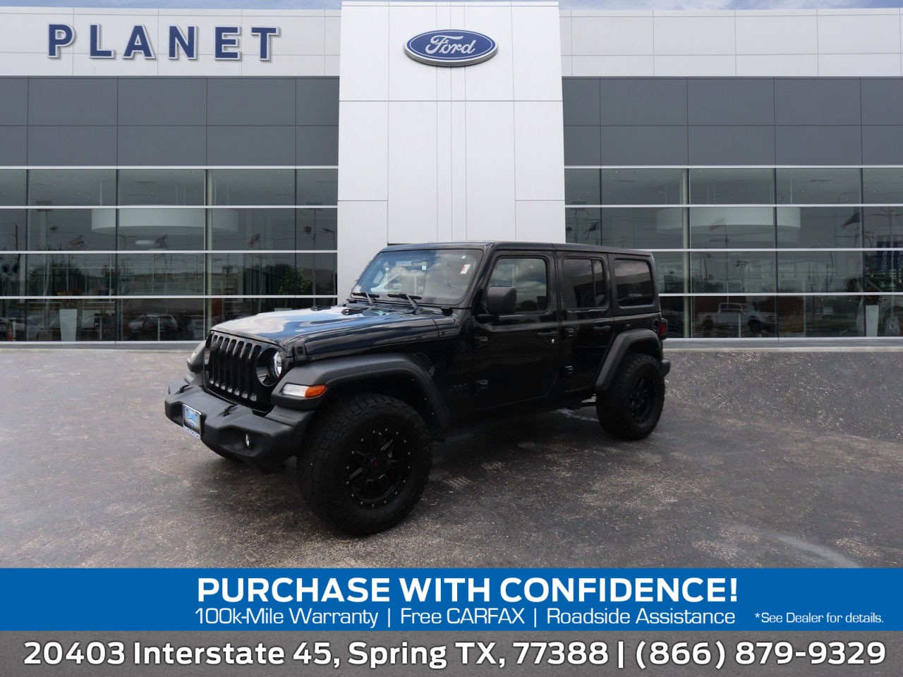 used 2021 Jeep Wrangler car, priced at $29,999