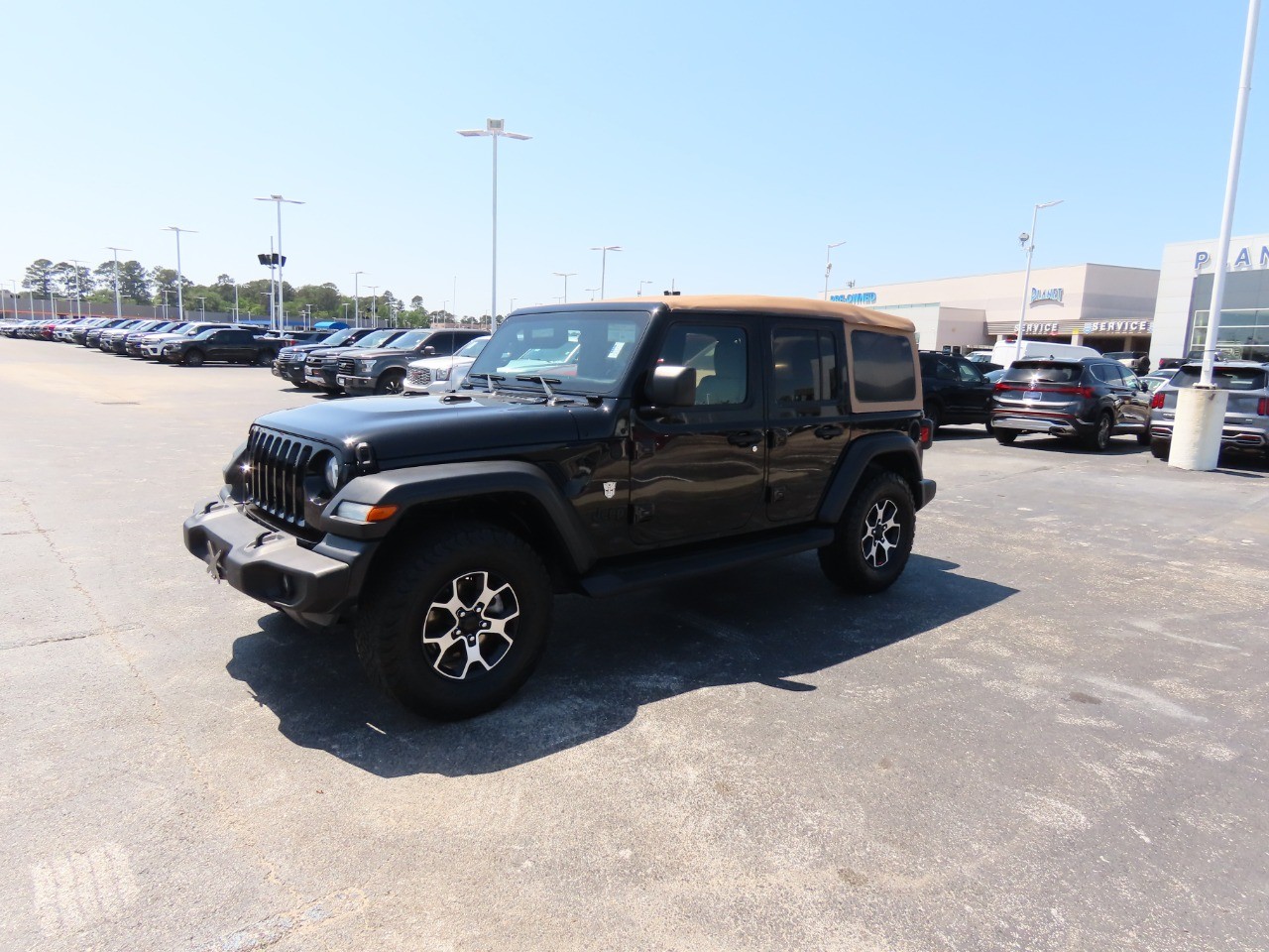 used 2020 Jeep Wrangler Unlimited car, priced at $23,999