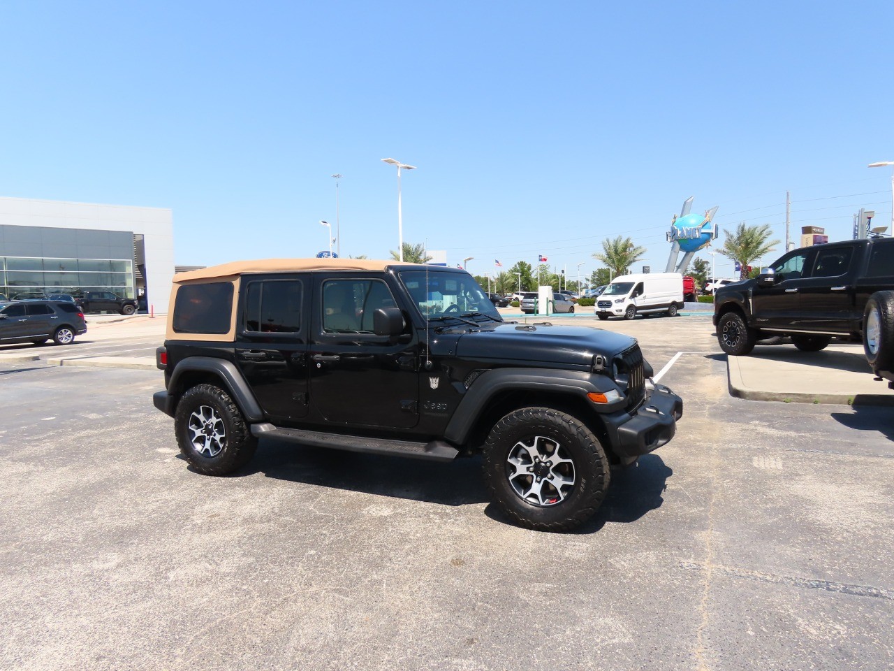 used 2020 Jeep Wrangler Unlimited car, priced at $23,999