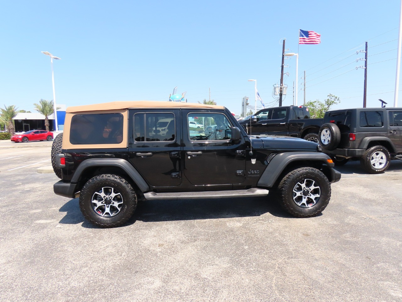 used 2020 Jeep Wrangler Unlimited car, priced at $23,999